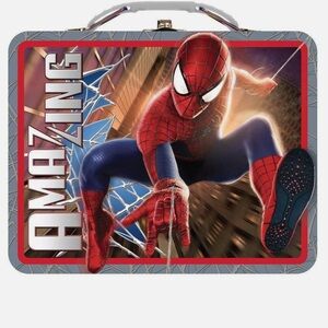 The Amazing Spiderman 2  Steel Tin  kid Collectors Lunch Box Marvel